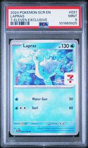 PSA 9 | Lapras 7-Eleven Exclusive | Stellar Crown | 031/142
