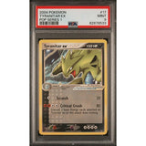 PSA 9 | Tyranitar ex | Pop Series 1 | 17/17 | Ultra Rare - Poképlaza