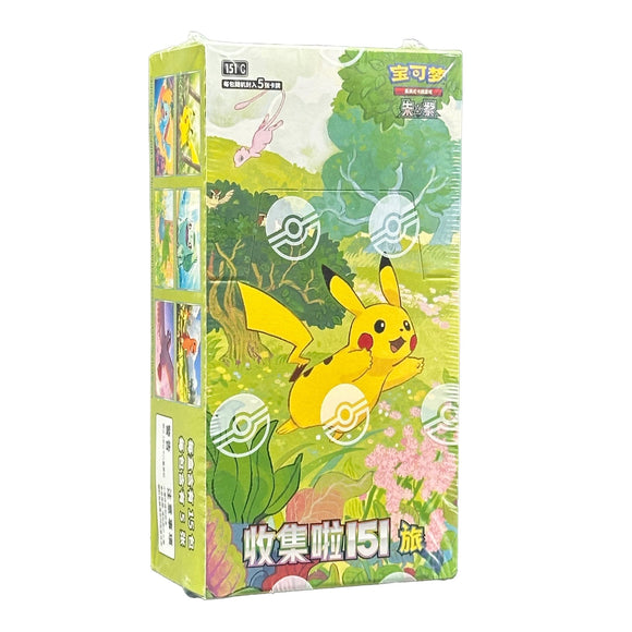 Pokémon 151C Collect 151 Journey Chinese Boosterbox