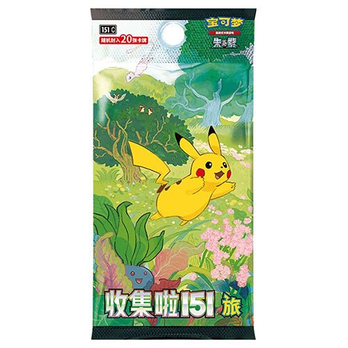 Pokémon 151C Collect 151 Journey Jumbo Chinese Boosterpack