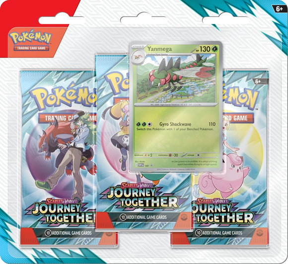 Pokémon Journey Together 3-pack Blister | Yanmega