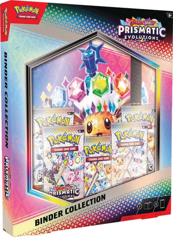 Pokémon Prismatic Evolutions Binder Collection