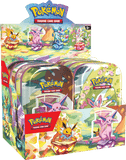Pokémon Prismatic Evolutions Mini Tin Display