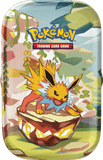 Pokémon Prismatic Evolutions Mini Tin Display