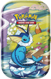 Pokémon Prismatic Evolutions Mini Tin Display
