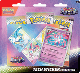 Pokémon Prismatic Evolutions Tech Sticker Collection | Sylveon