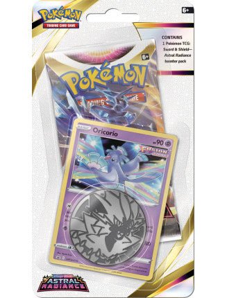 Pokémon Checklane Blister Astral Radiance Oricorio