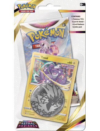 Pokémon Checklane Blister Astral Radiance Toxel
