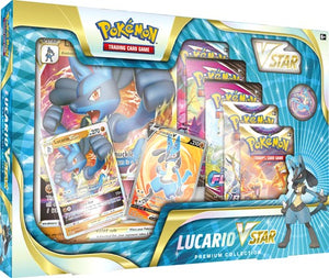 Pokémon Lucario VSTAR Premium Collection Box